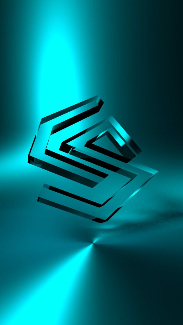 leon schmitz design logo 3d render